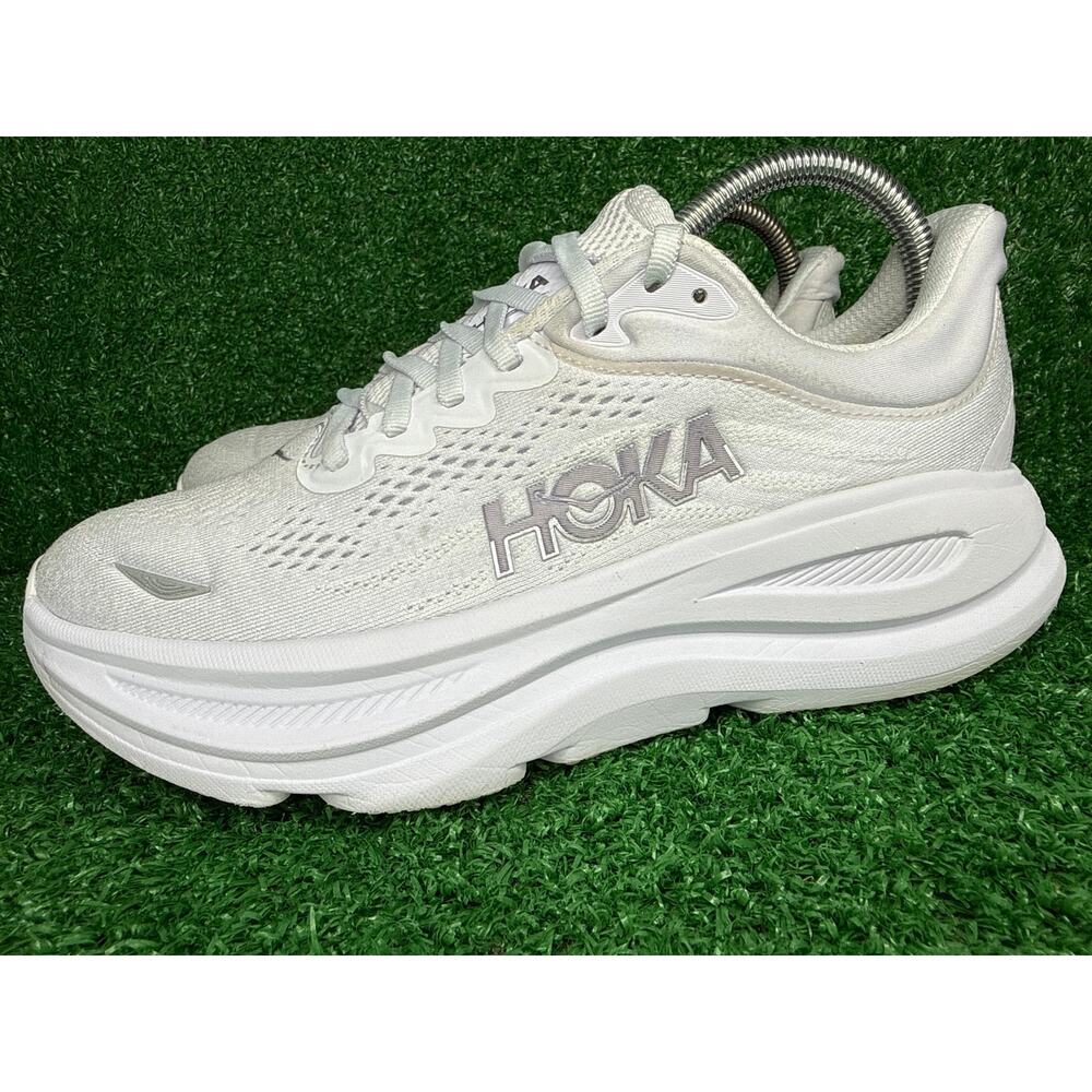 HOKA Bondi 9 Starlight Glow Women’s Running Shoes Size 7.5 - 1162012-SGLW - Picture 4 of 10